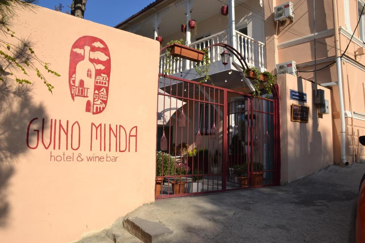 Gvino Minda Hotel Tbilisi Exterior photo